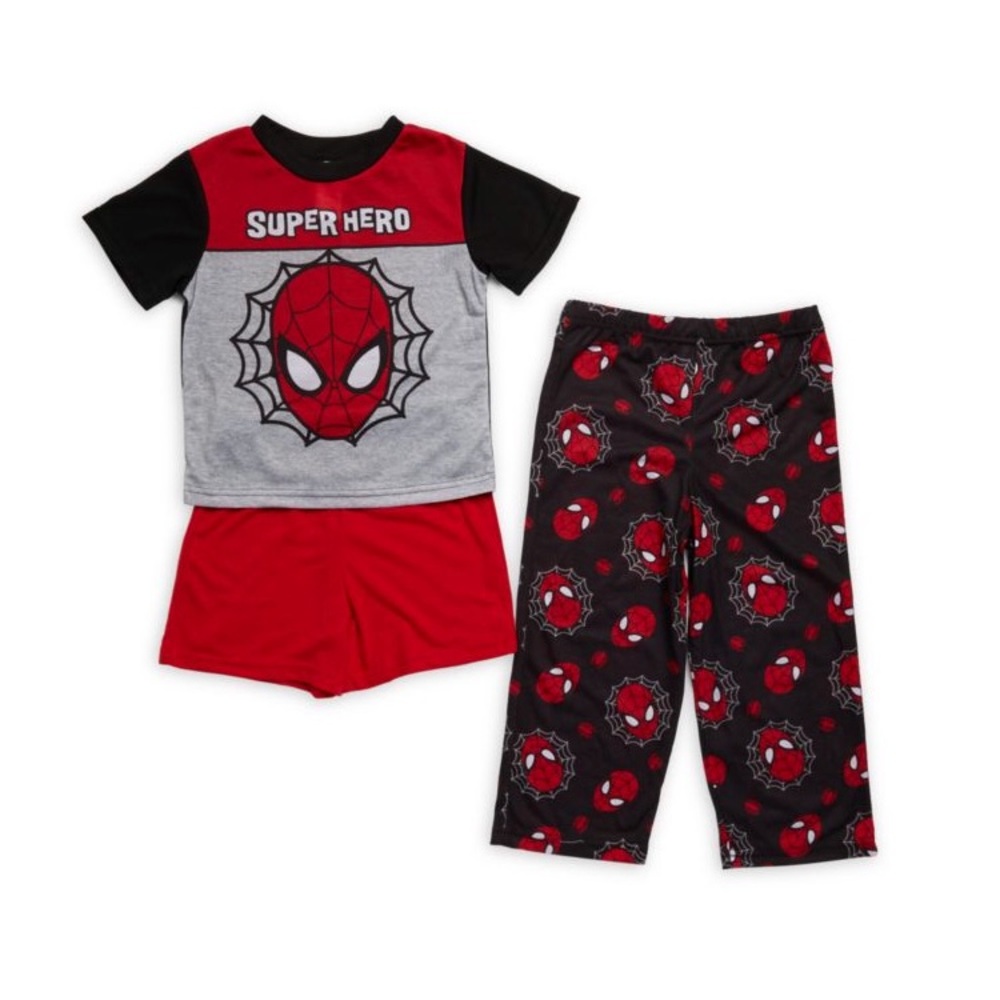 NWT AME Sleepwear Little Boy’s Spider-man 3-Pc
